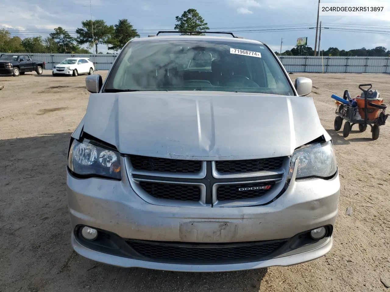 2C4RDGEG2KR513897 2019 Dodge Grand Caravan Gt