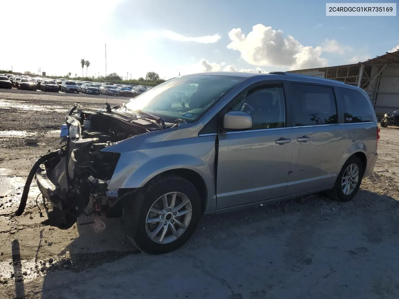 2C4RDGCG1KR735169 2019 Dodge Grand Caravan Sxt