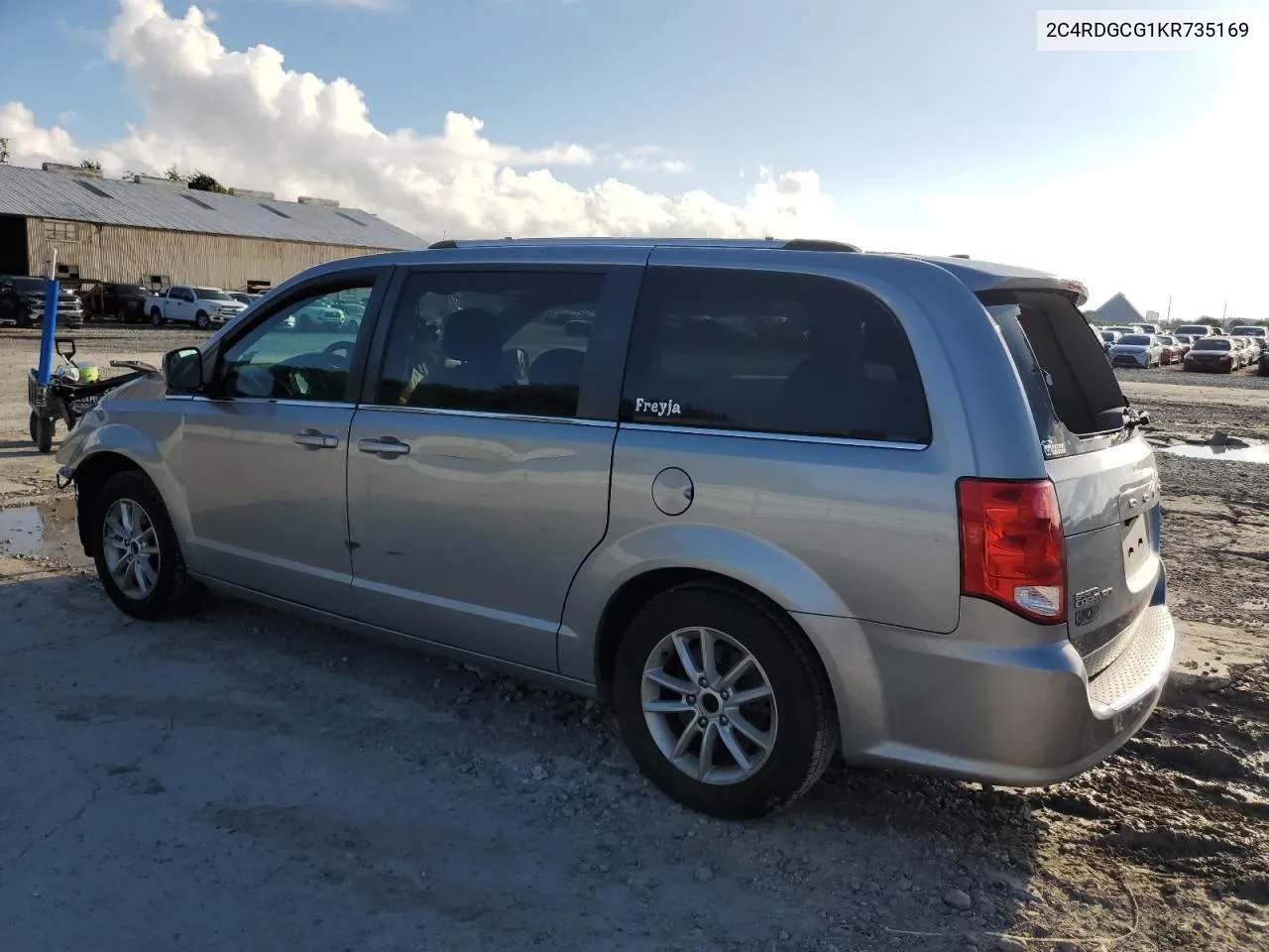 2C4RDGCG1KR735169 2019 Dodge Grand Caravan Sxt