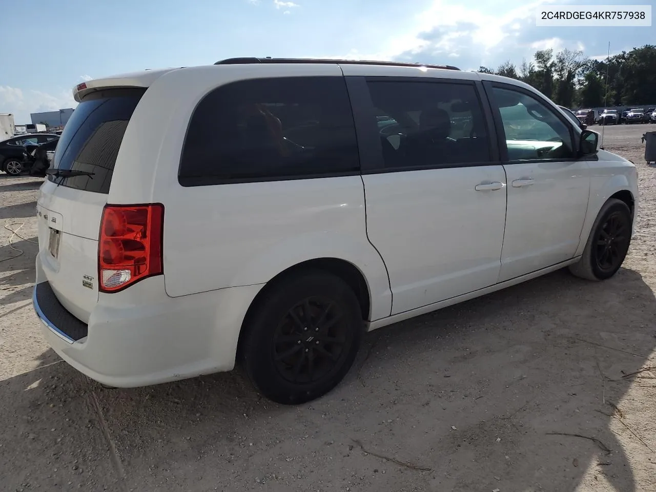 2019 Dodge Grand Caravan Gt VIN: 2C4RDGEG4KR757938 Lot: 72492524