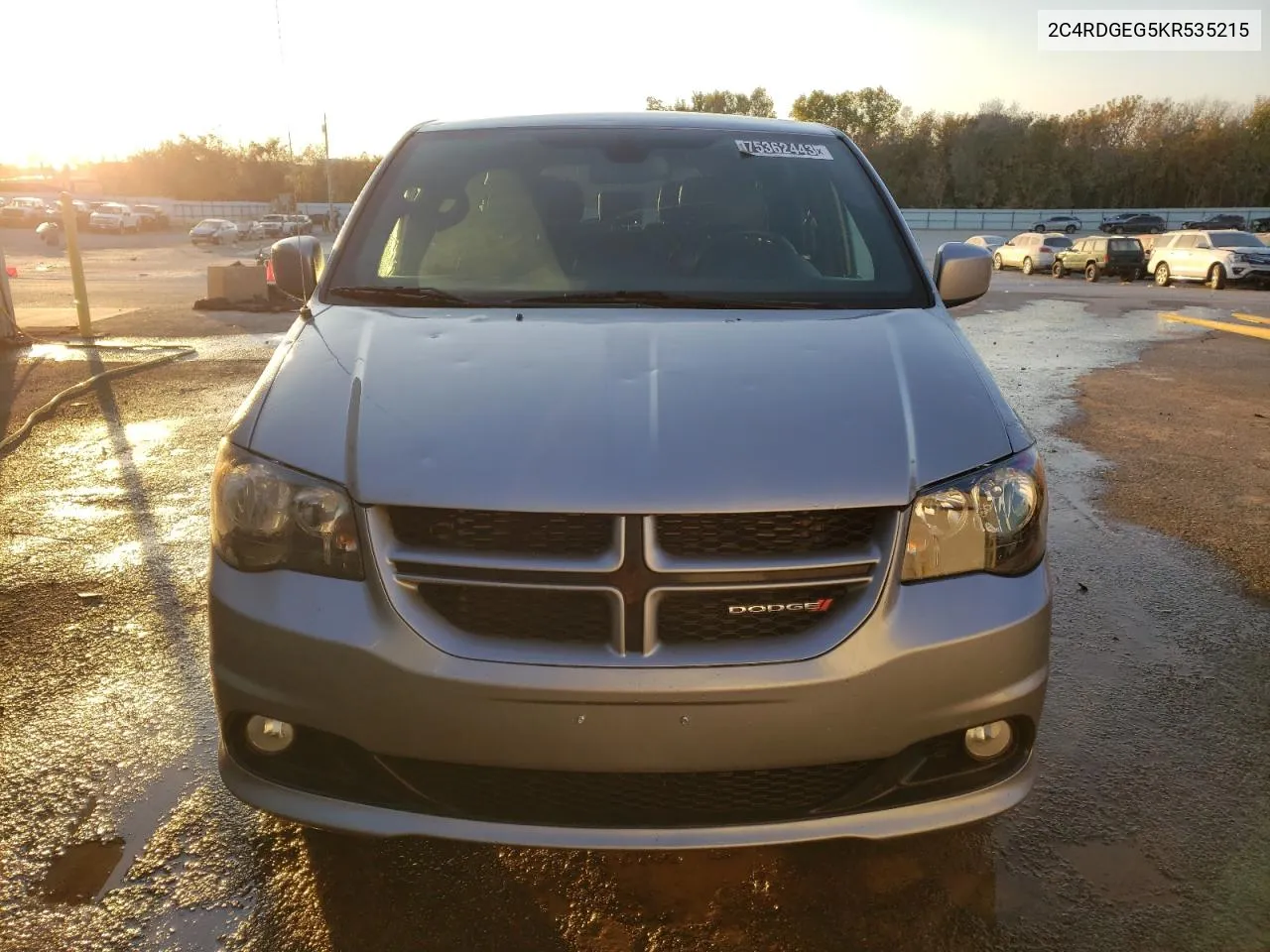 2C4RDGEG5KR535215 2019 Dodge Grand Caravan Gt