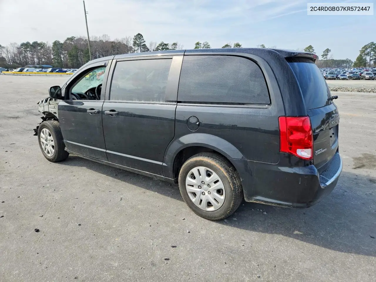 2C4RDGBG7KR572447 2019 Dodge Grand Caravan Se
