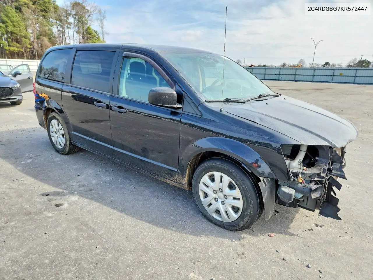 2C4RDGBG7KR572447 2019 Dodge Grand Caravan Se