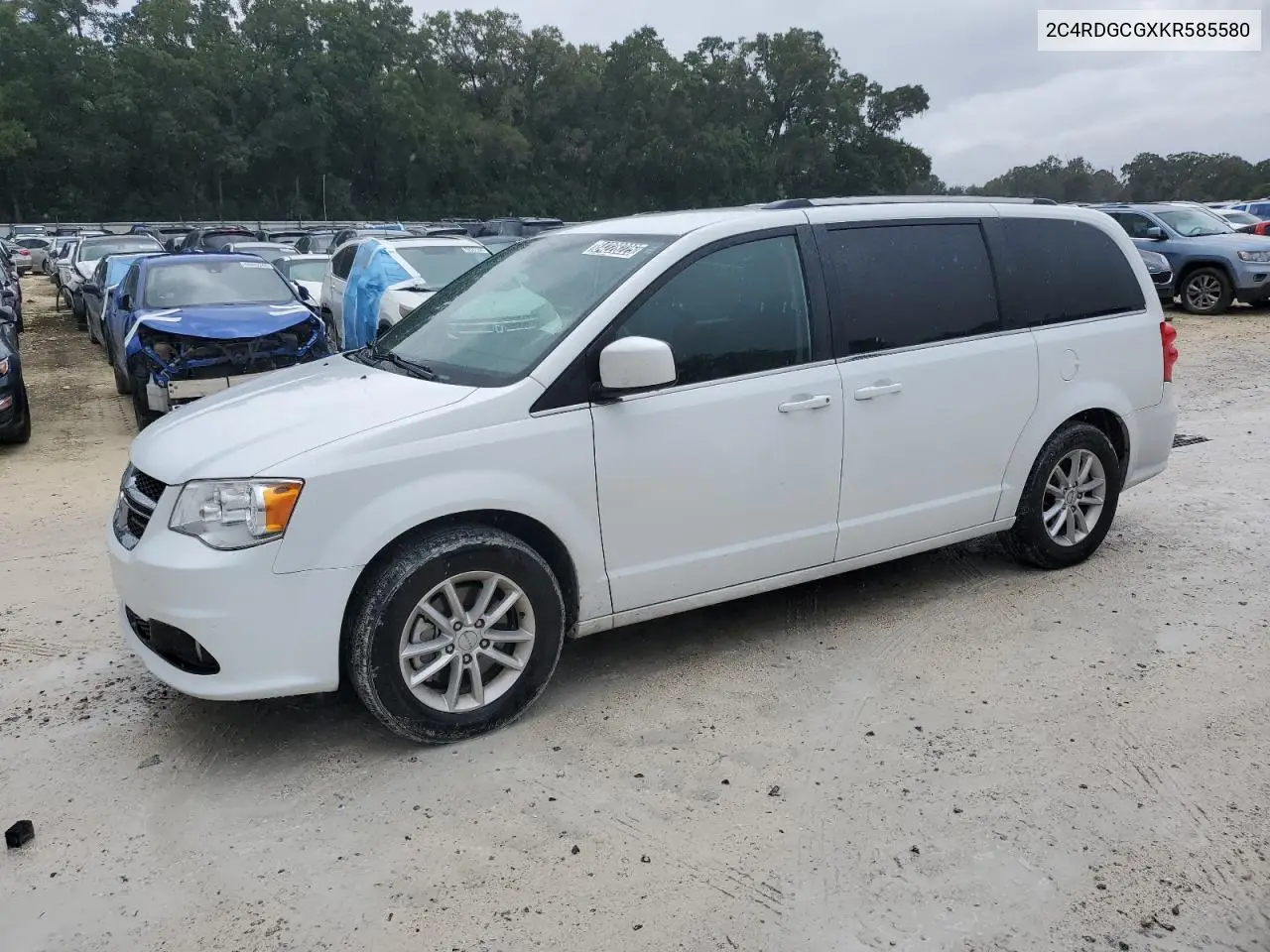 2C4RDGCGXKR585580 2019 Dodge Grand Caravan Sxt
