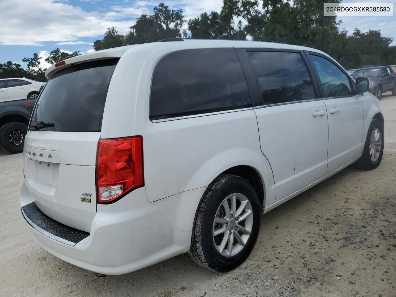 2C4RDGCGXKR585580 2019 Dodge Grand Caravan Sxt