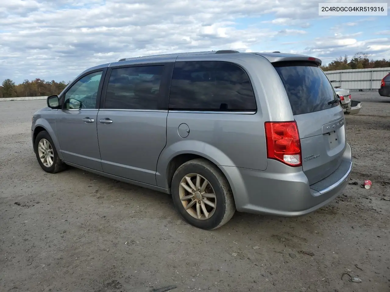 2C4RDGCG4KR519316 2019 Dodge Grand Caravan Sxt