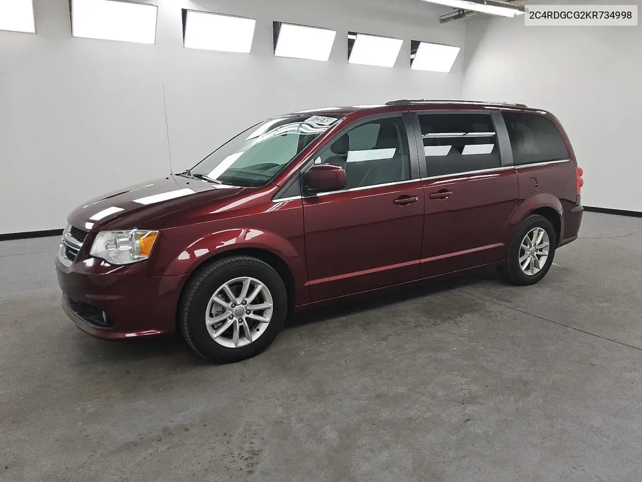 2C4RDGCG2KR734998 2019 Dodge Grand Caravan Sxt