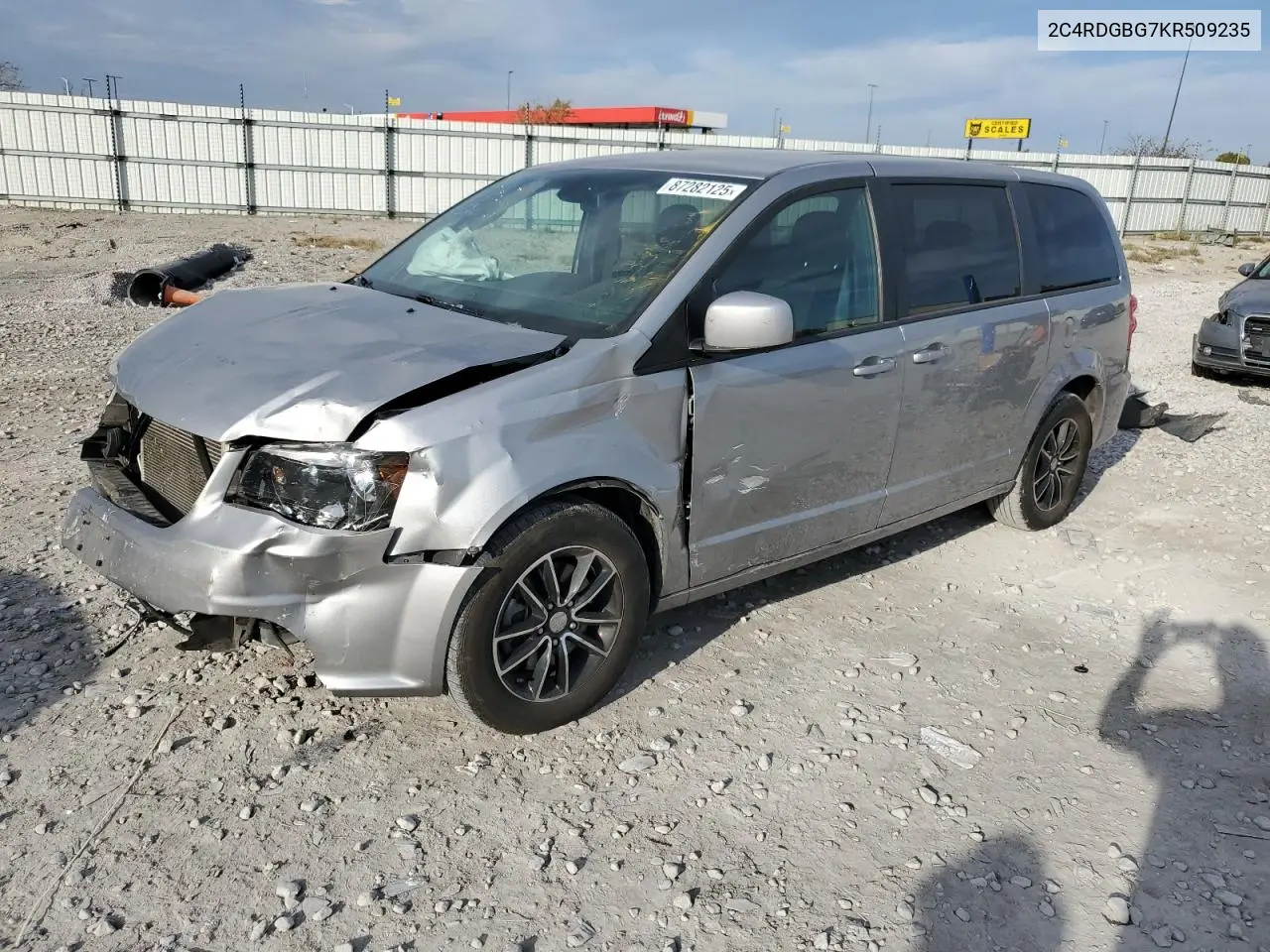 2C4RDGBG7KR509235 2019 Dodge Grand Caravan Se