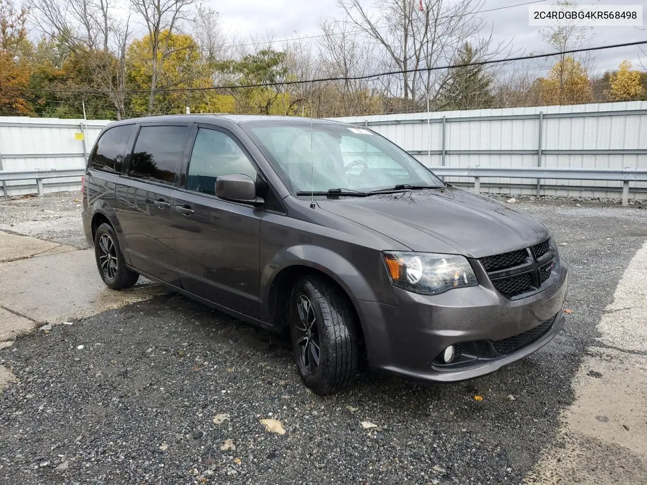 2C4RDGBG4KR568498 2019 Dodge Grand Caravan Se