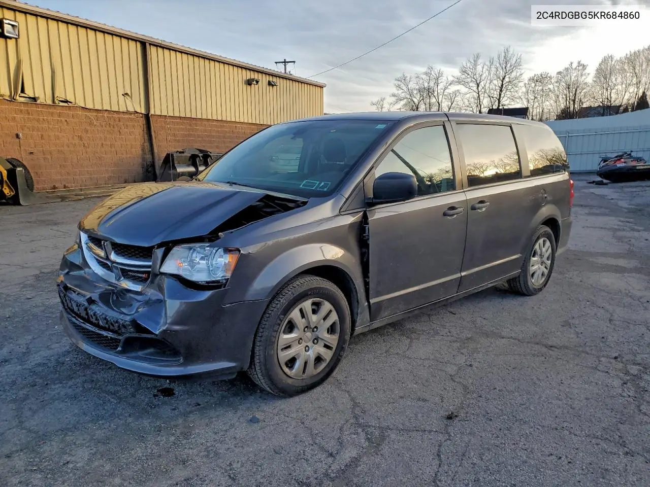 2C4RDGBG5KR684860 2019 Dodge Grand Caravan Se