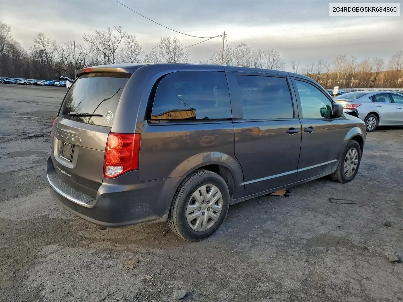 2C4RDGBG5KR684860 2019 Dodge Grand Caravan Se