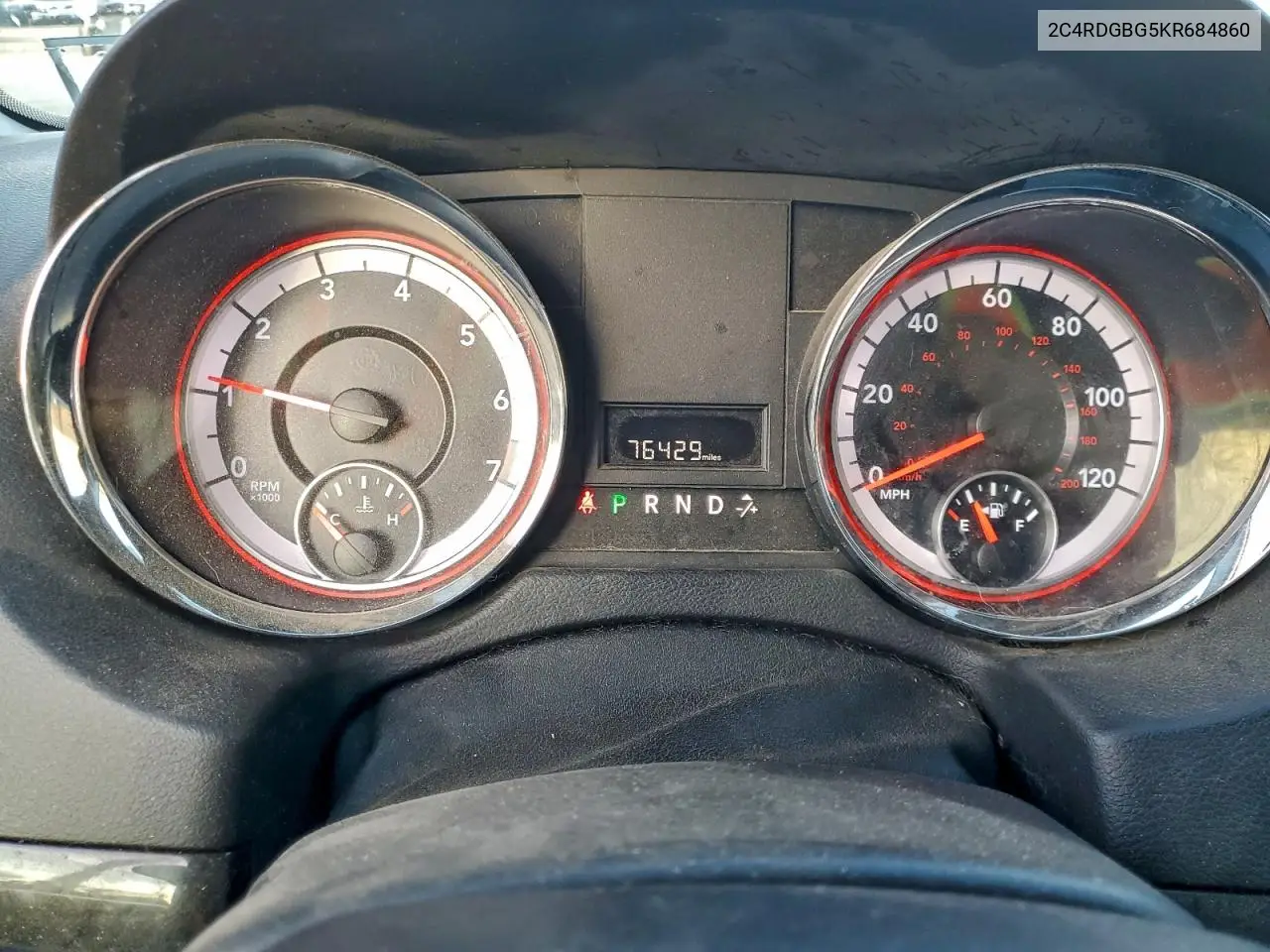 2C4RDGBG5KR684860 2019 Dodge Grand Caravan Se