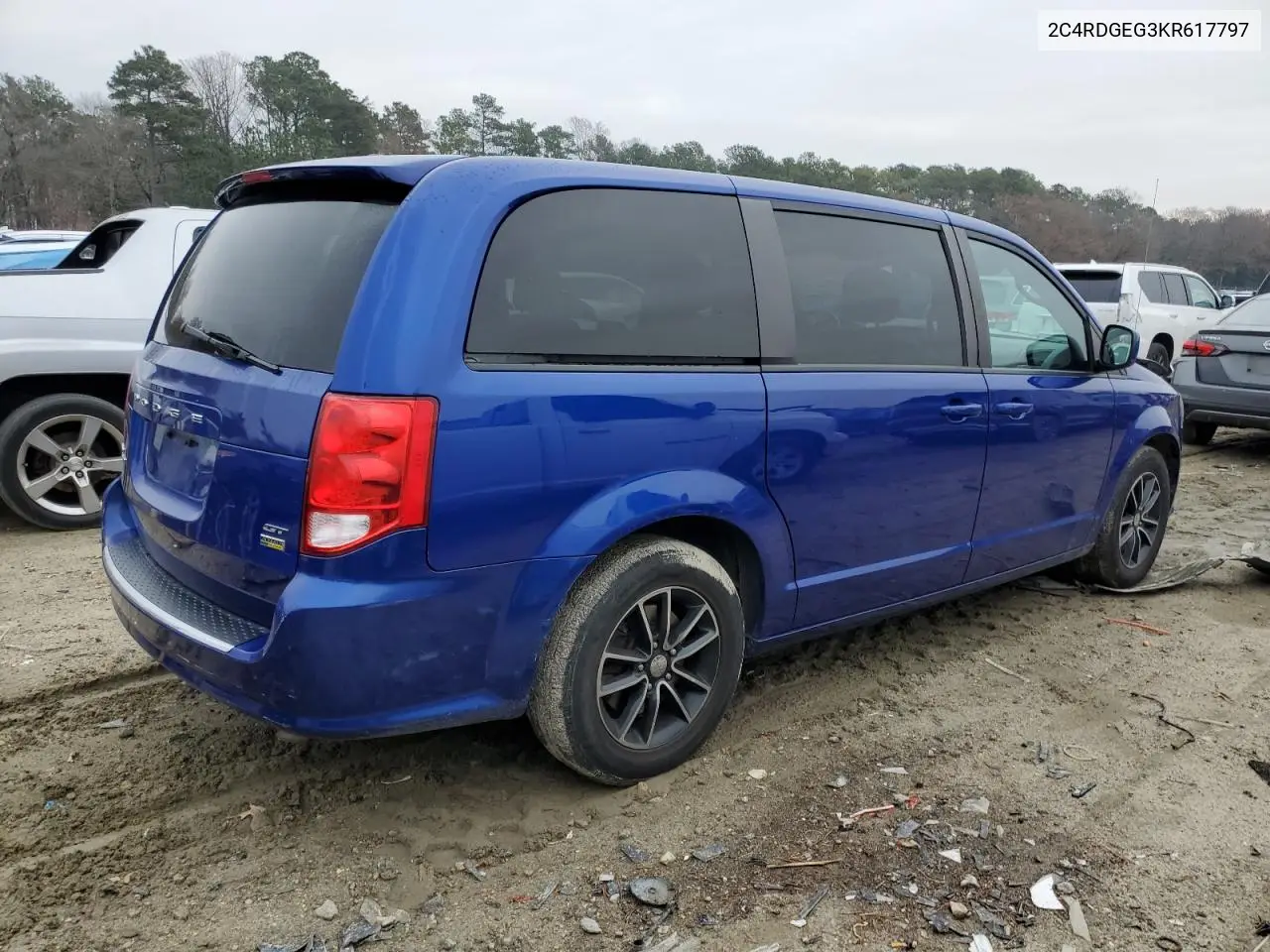 2C4RDGEG3KR617797 2019 Dodge Grand Caravan Gt
