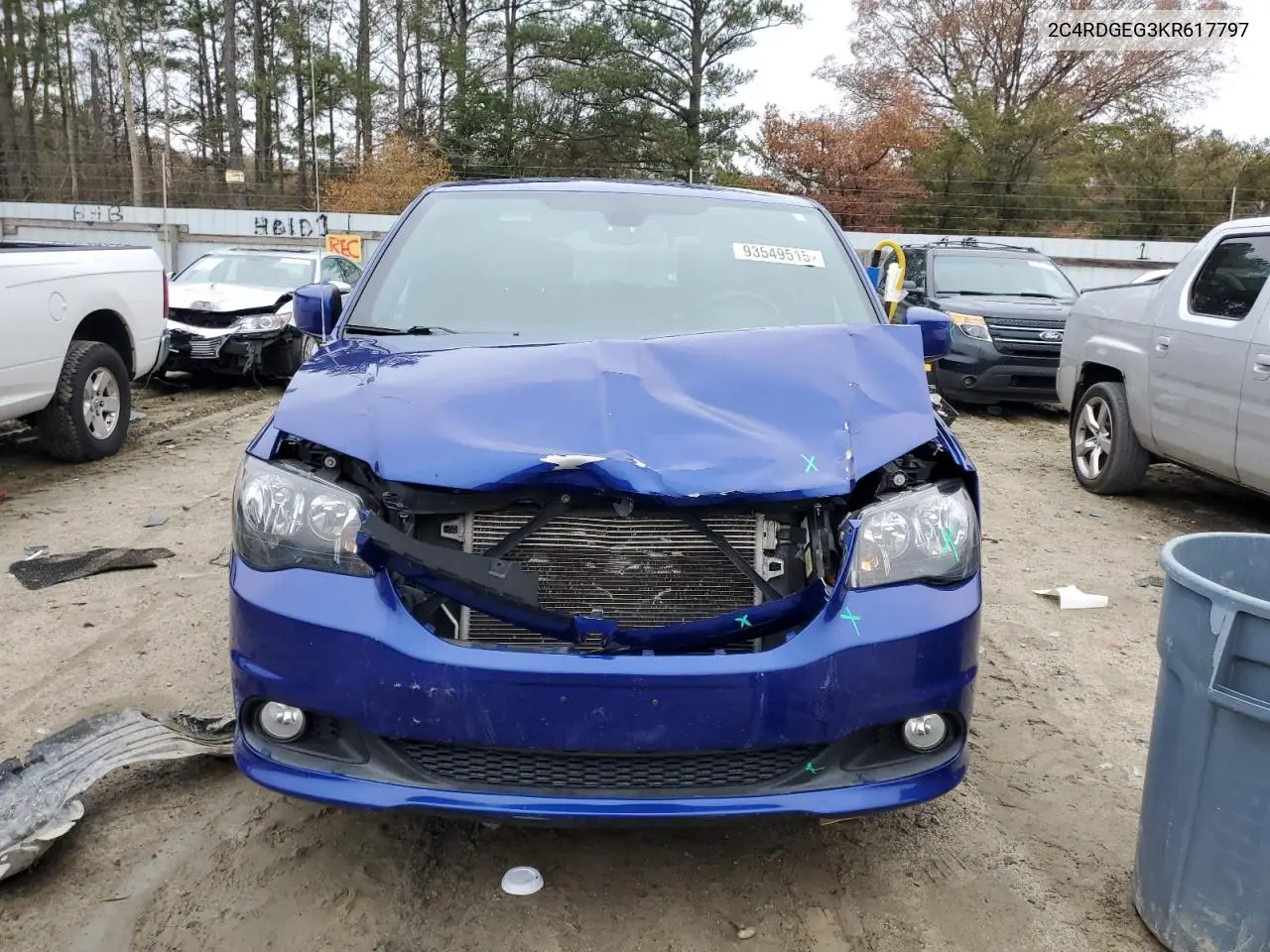2C4RDGEG3KR617797 2019 Dodge Grand Caravan Gt
