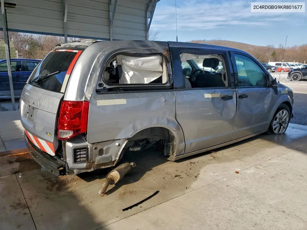 2C4RDGBG9KR801677 2019 Dodge Grand Caravan Se