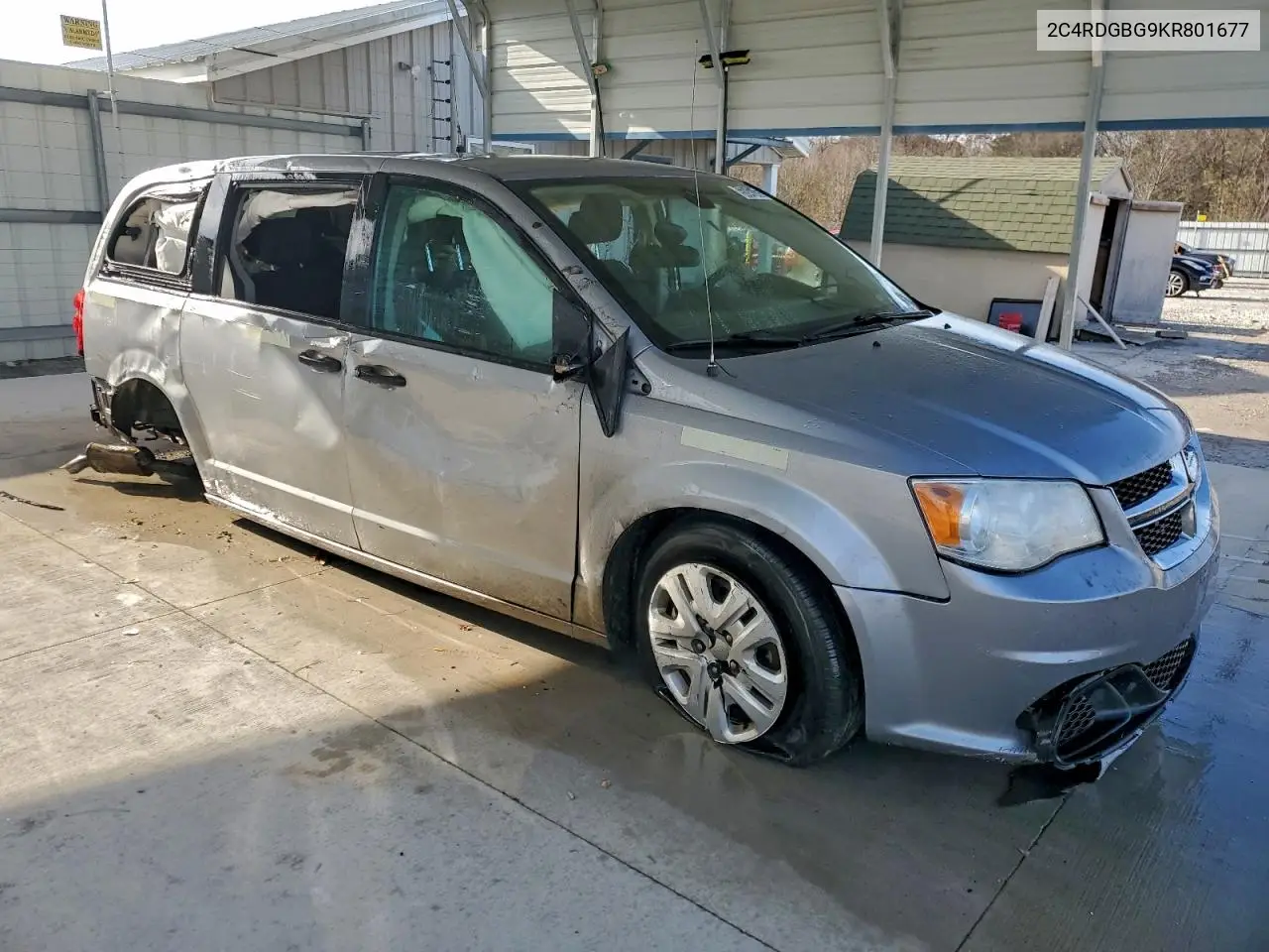 2C4RDGBG9KR801677 2019 Dodge Grand Caravan Se
