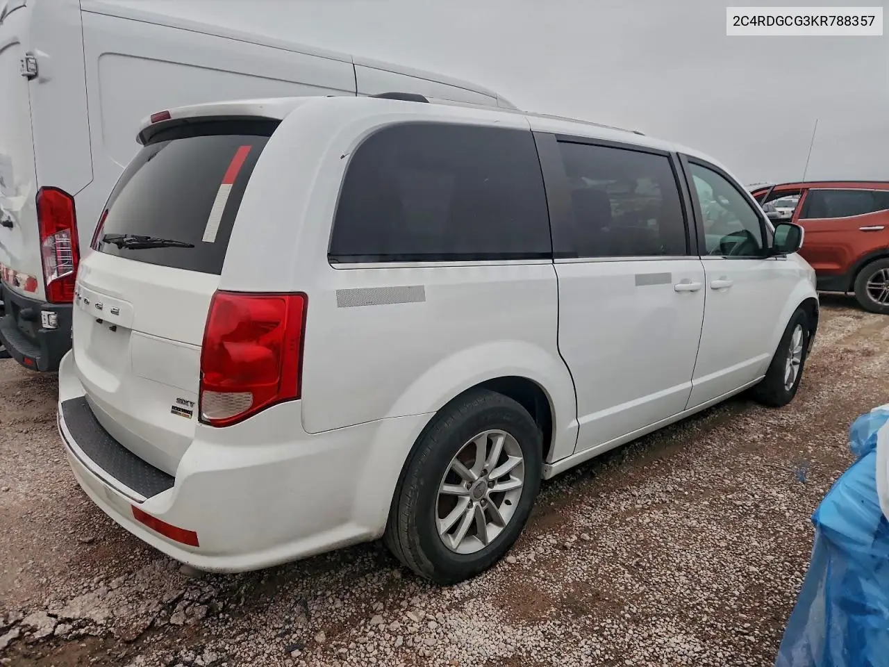 2C4RDGCG3KR788357 2019 Dodge Grand Caravan Sxt