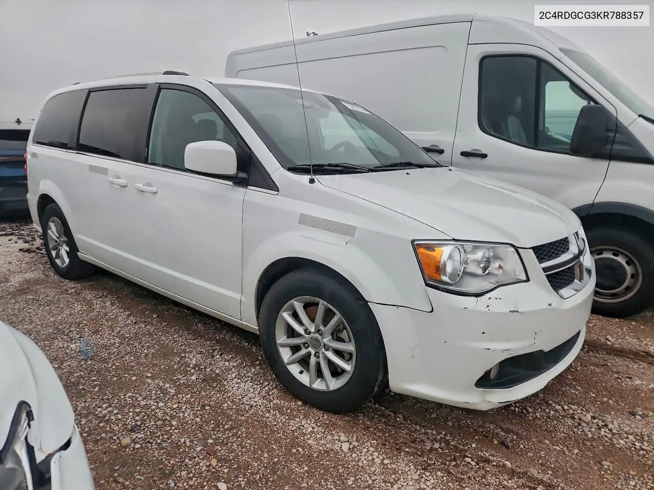 2C4RDGCG3KR788357 2019 Dodge Grand Caravan Sxt