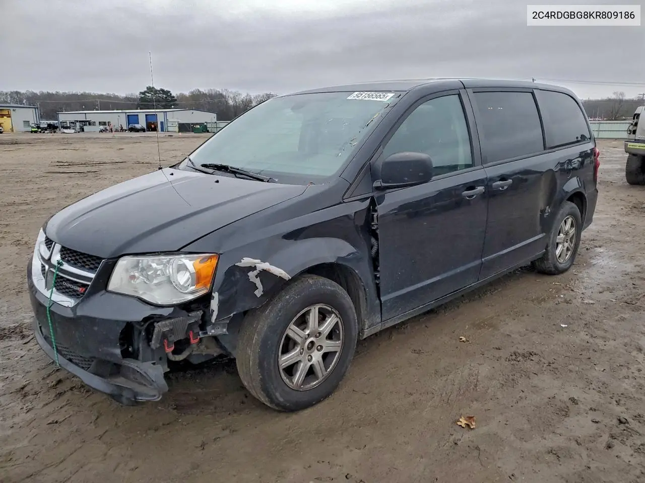 2C4RDGBG8KR809186 2019 Dodge Grand Caravan Se