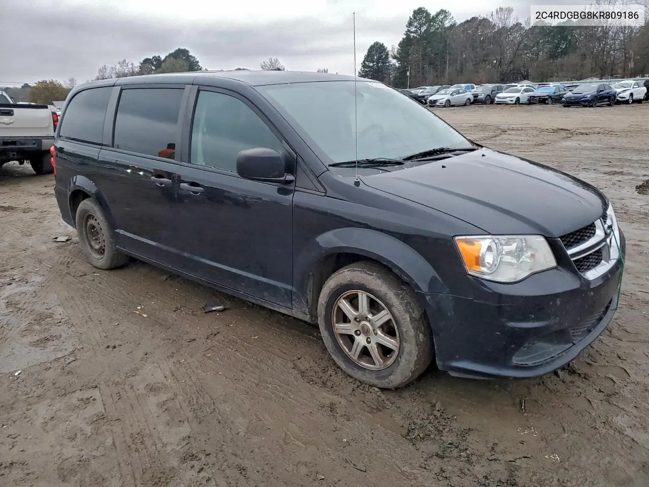 2C4RDGBG8KR809186 2019 Dodge Grand Caravan Se