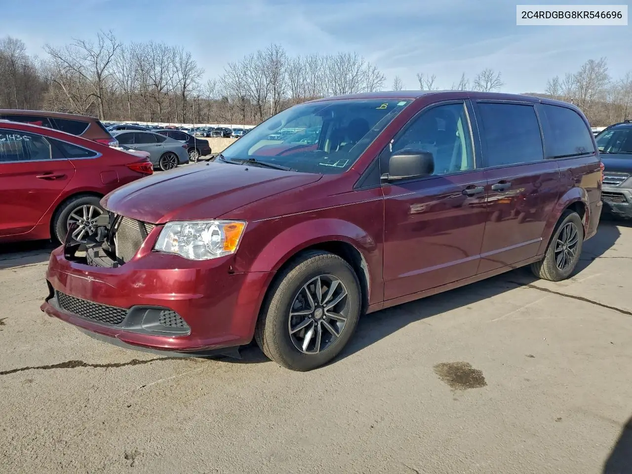 2C4RDGBG8KR546696 2019 Dodge Grand Caravan Se