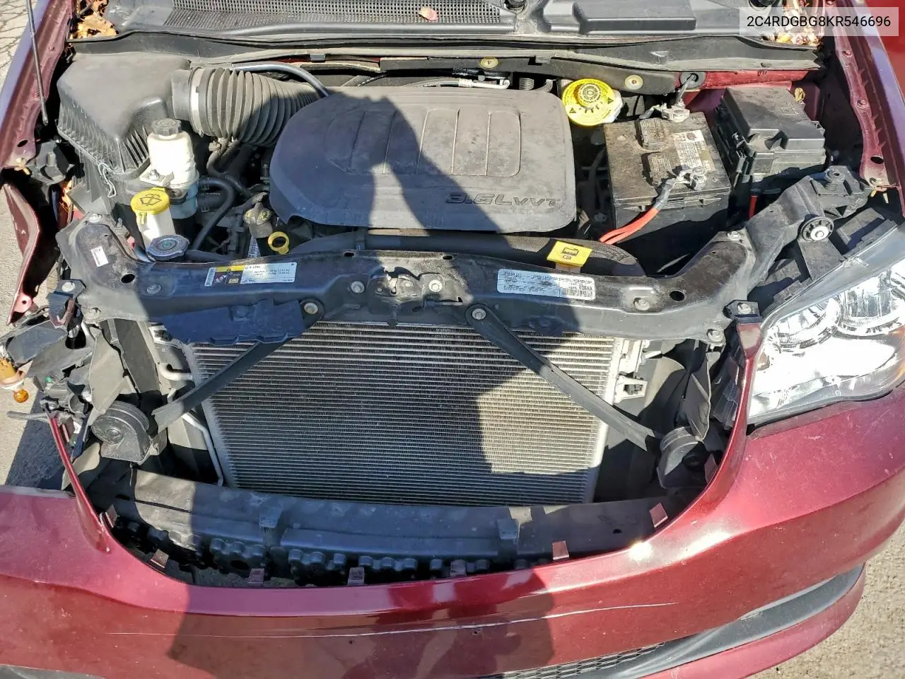 2C4RDGBG8KR546696 2019 Dodge Grand Caravan Se