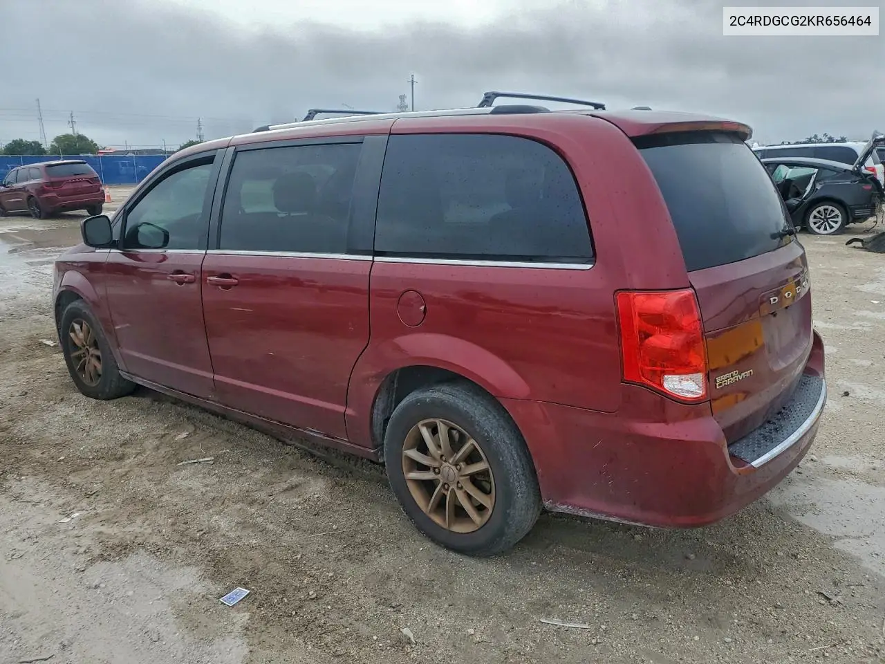 2C4RDGCG2KR656464 2019 Dodge Grand Caravan Sxt