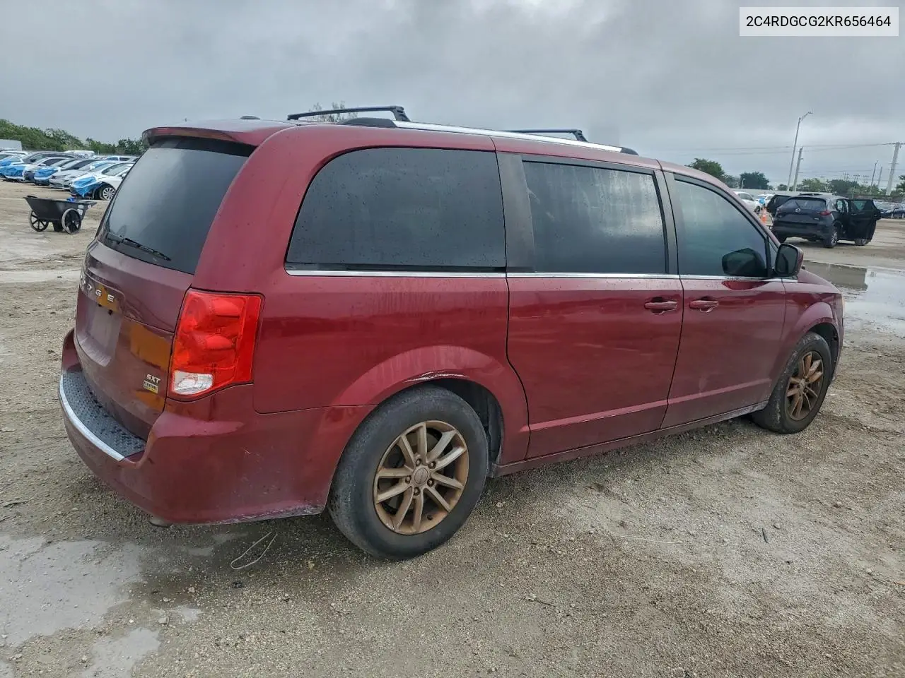 2C4RDGCG2KR656464 2019 Dodge Grand Caravan Sxt