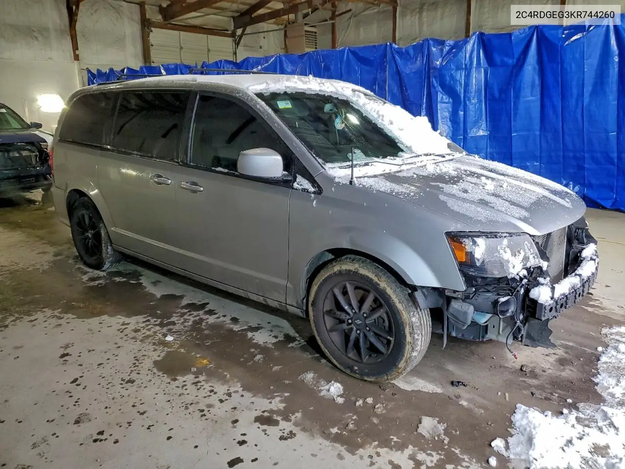 2C4RDGEG3KR744260 2019 Dodge Grand Caravan Gt