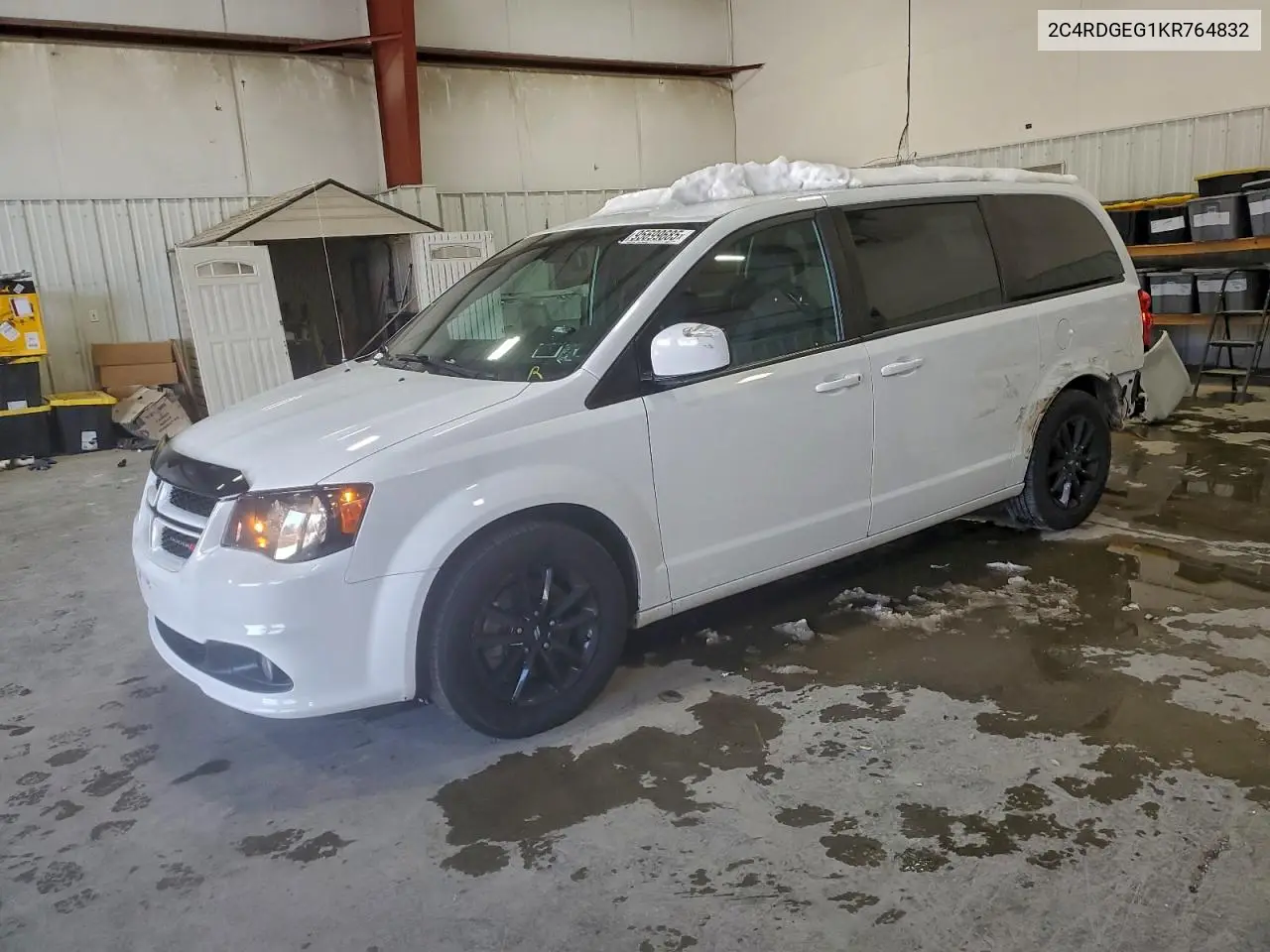 2C4RDGEG1KR764832 2019 Dodge Grand Caravan Gt