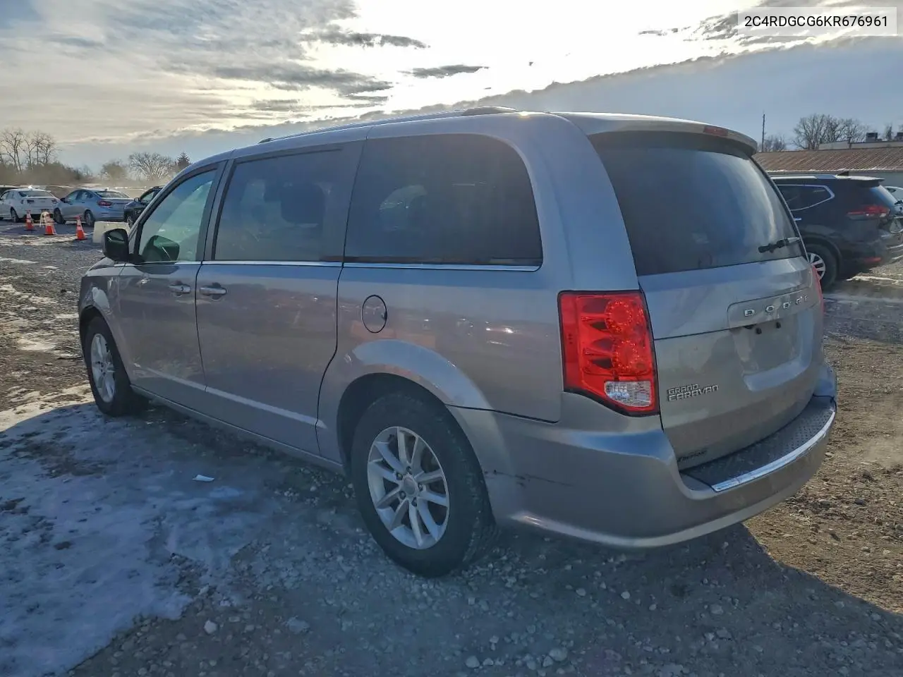 2C4RDGCG6KR676961 2019 Dodge Grand Caravan Sxt