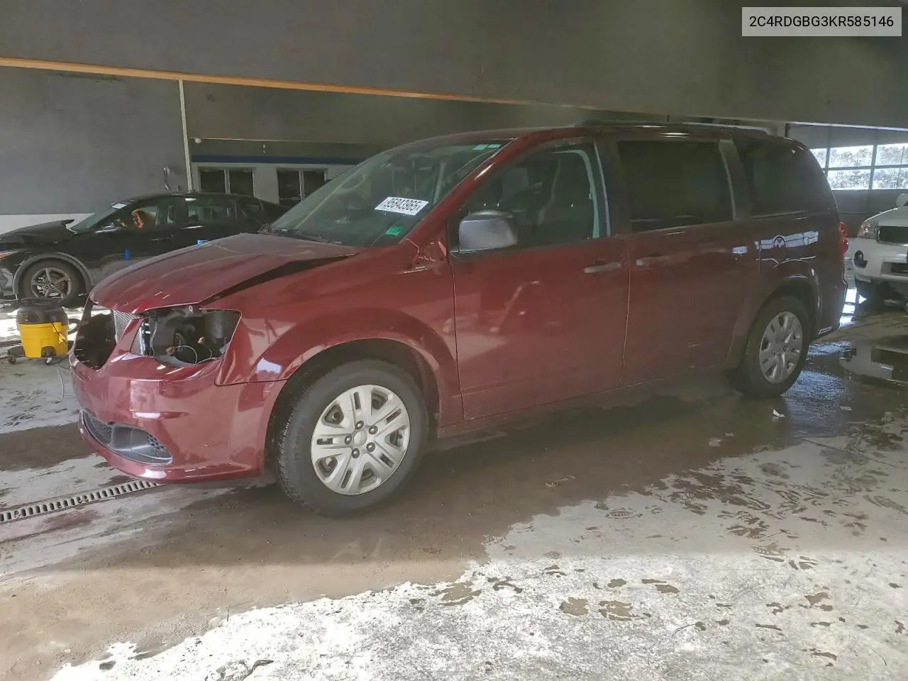 2C4RDGBG3KR585146 2019 Dodge Grand Caravan Se