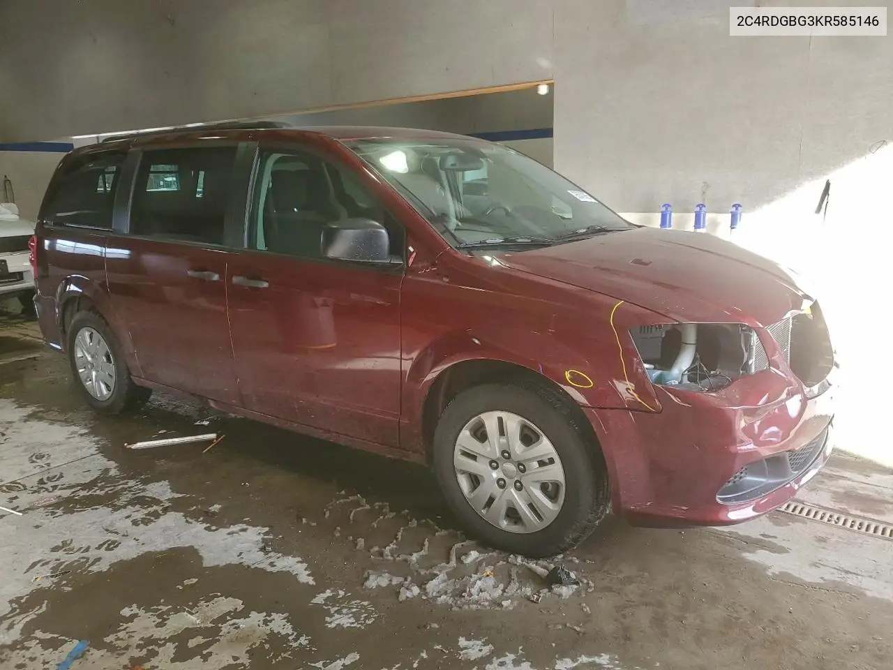 2C4RDGBG3KR585146 2019 Dodge Grand Caravan Se
