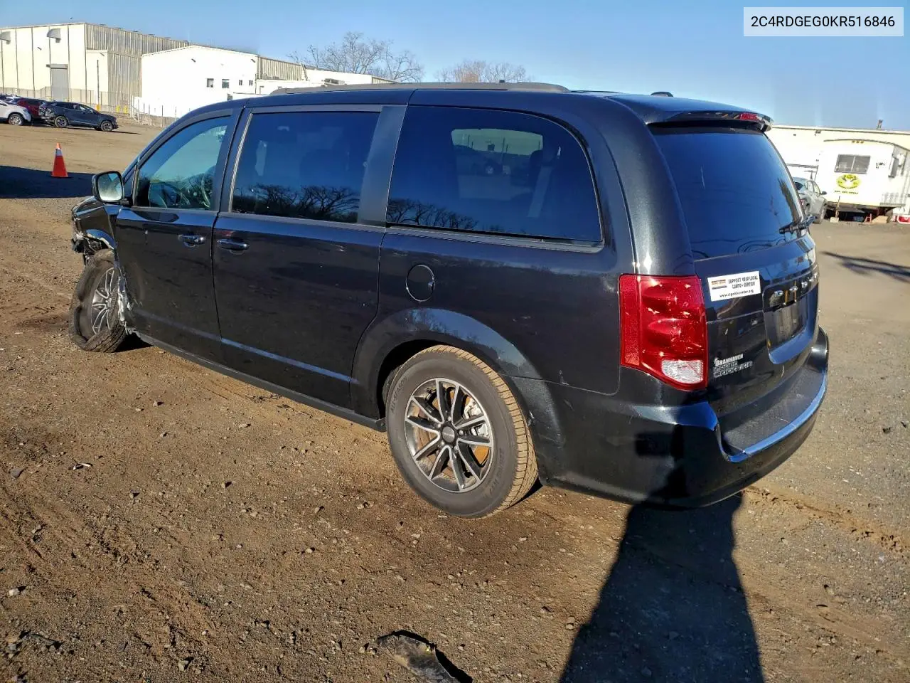 2C4RDGEG0KR516846 2019 Dodge Grand Caravan Gt