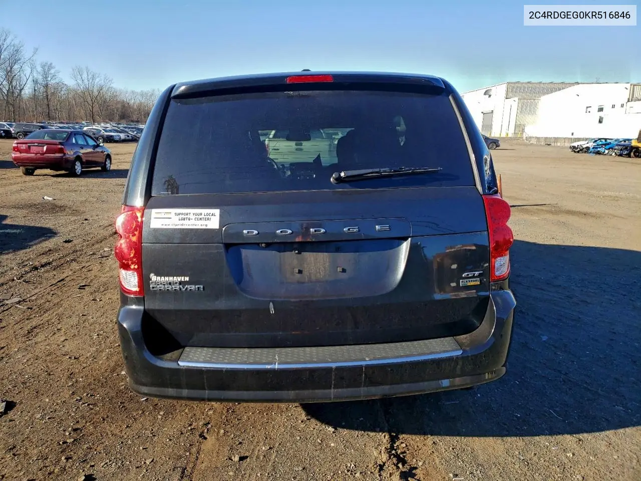 2C4RDGEG0KR516846 2019 Dodge Grand Caravan Gt