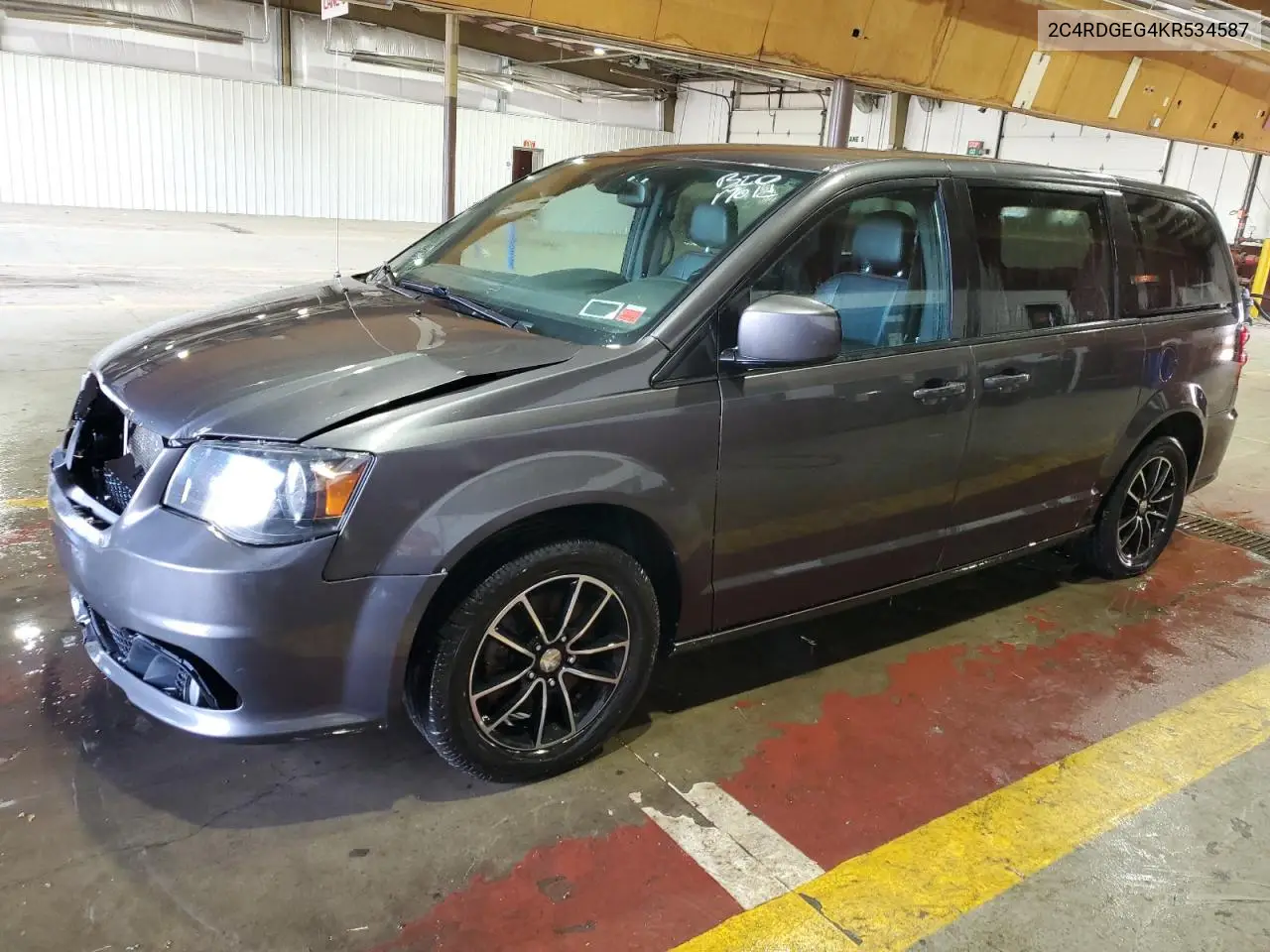 2C4RDGEG4KR534587 2019 Dodge Grand Caravan Gt