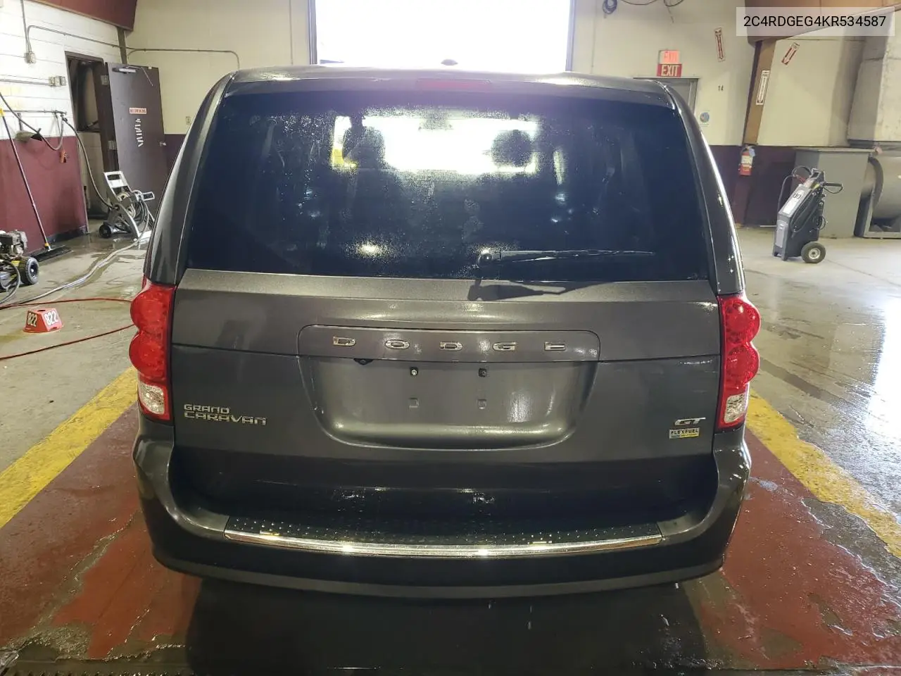 2C4RDGEG4KR534587 2019 Dodge Grand Caravan Gt