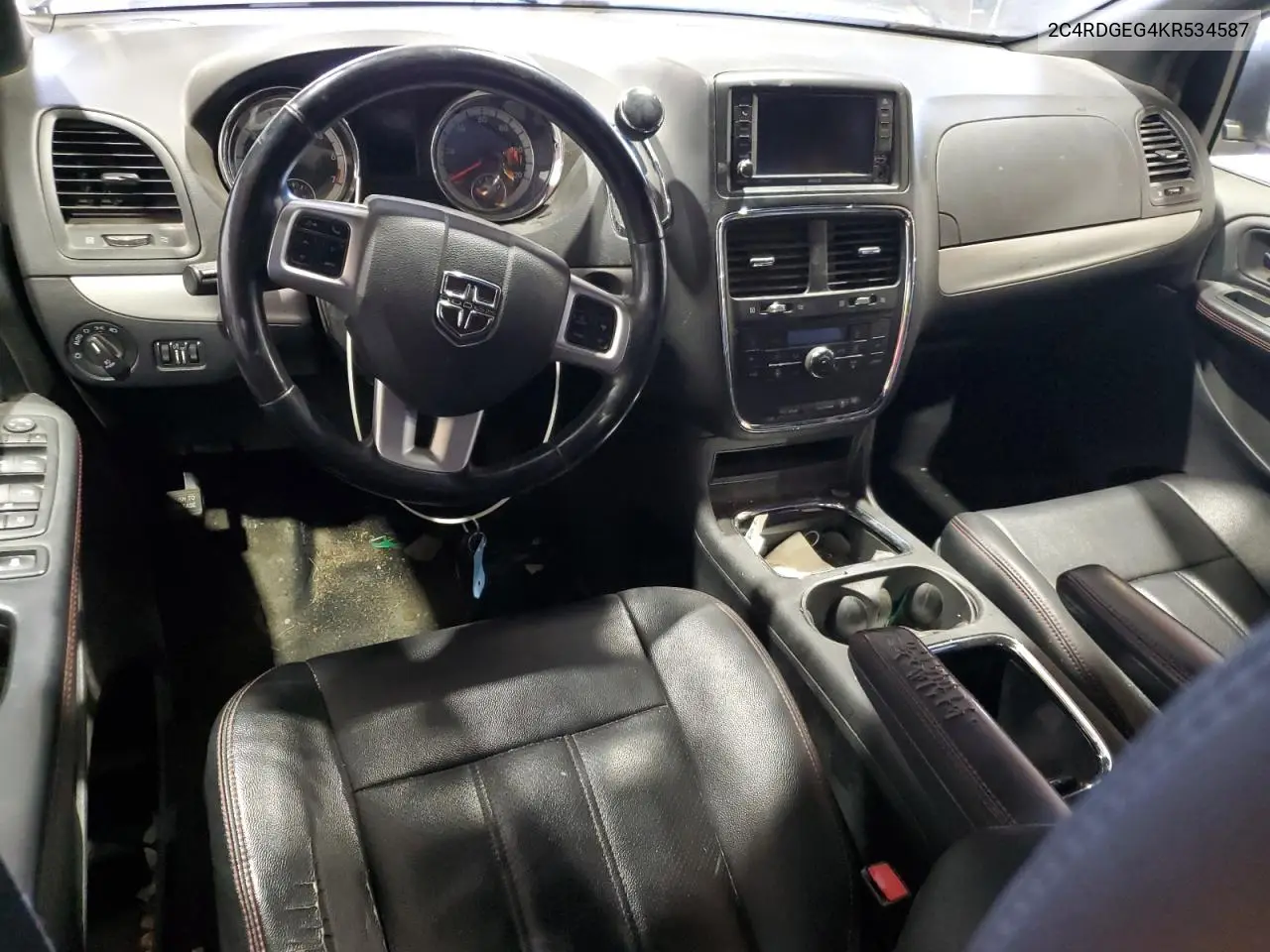 2C4RDGEG4KR534587 2019 Dodge Grand Caravan Gt