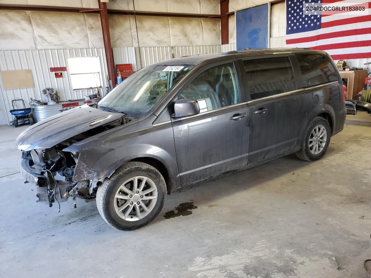 2C4RDGCG8LR183803 2020 Dodge Grand Caravan Sxt