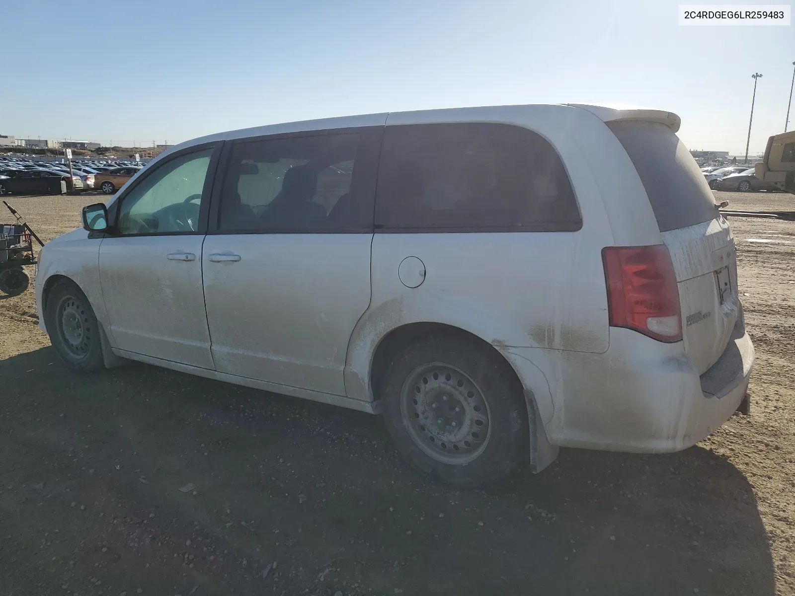 2020 Dodge Grand Caravan Gt VIN: 2C4RDGEG6LR259483 Lot: 48034154