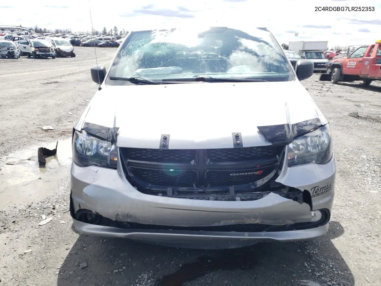 2020 Dodge Grand Caravan Se VIN: 2C4RDGBG7LR252353 Lot: 52904204