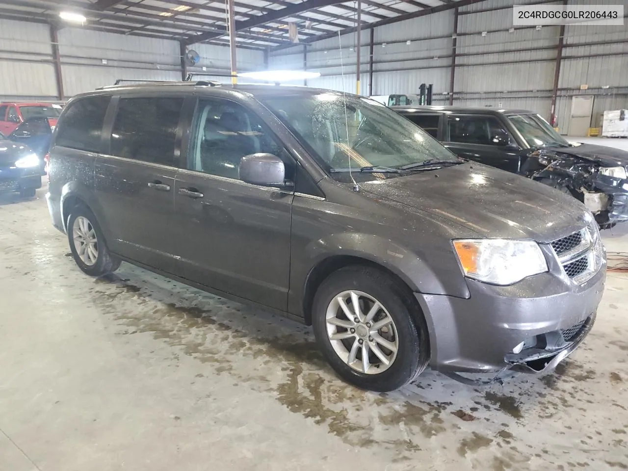 2020 Dodge Grand Caravan Sxt VIN: 2C4RDGCG0LR206443 Lot: 54371834