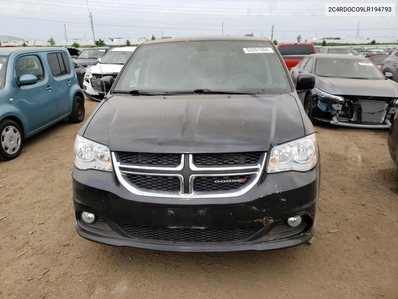 2C4RDGCG9LR194793 2020 Dodge Grand Caravan Sxt