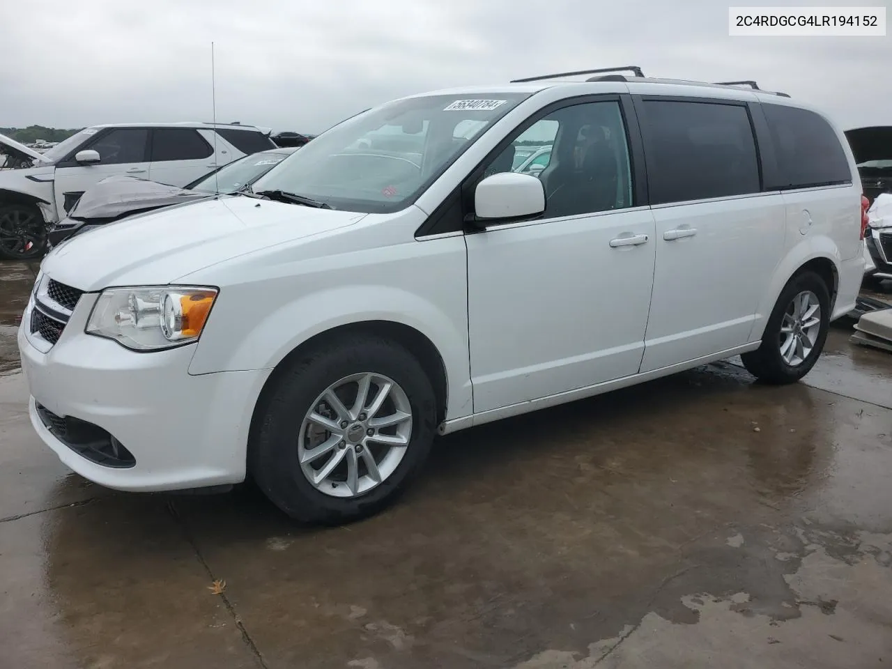 2C4RDGCG4LR194152 2020 Dodge Grand Caravan Sxt