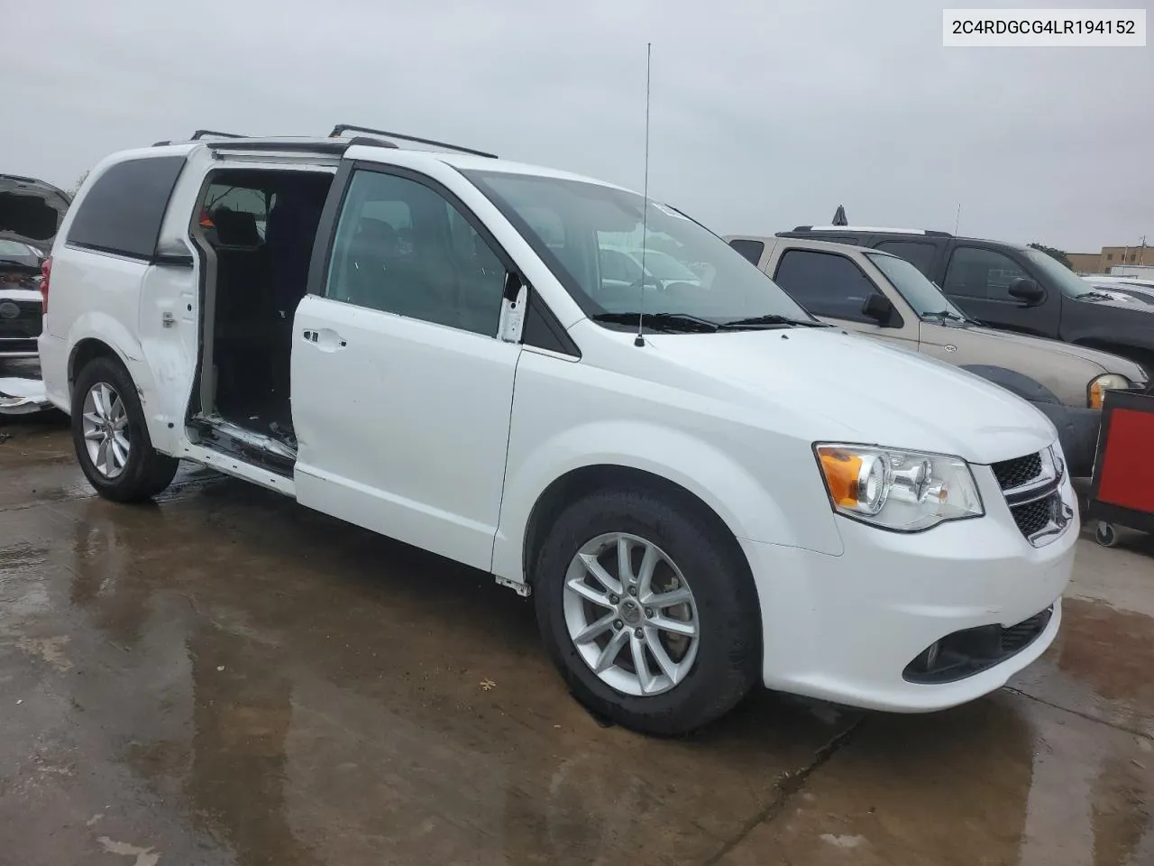 2C4RDGCG4LR194152 2020 Dodge Grand Caravan Sxt