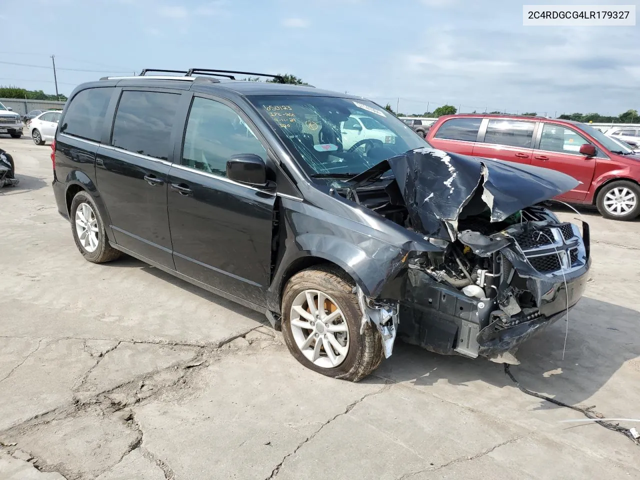 2020 Dodge Grand Caravan Sxt VIN: 2C4RDGCG4LR179327 Lot: 57141964