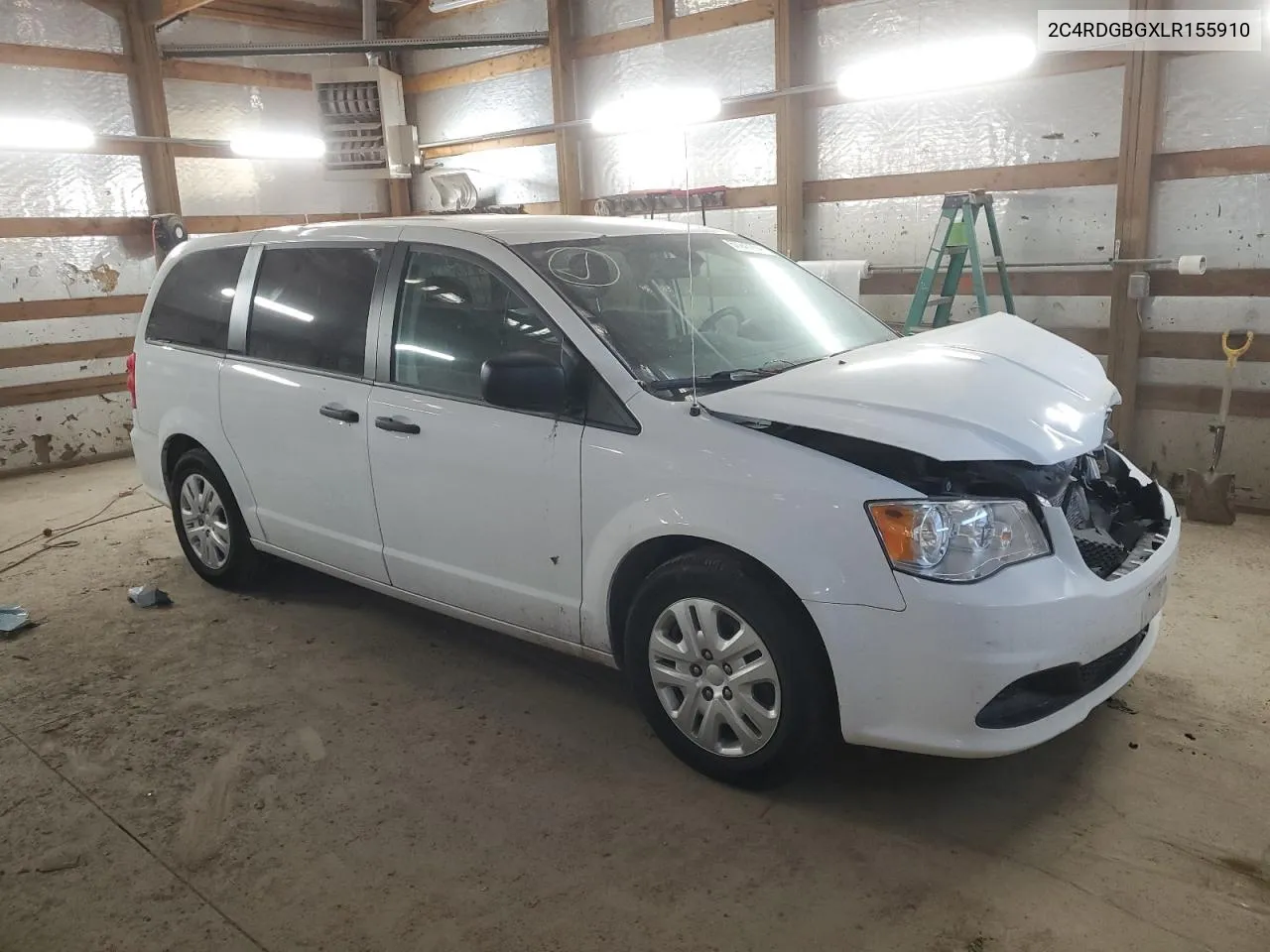 2020 Dodge Grand Caravan Se VIN: 2C4RDGBGXLR155910 Lot: 57243204