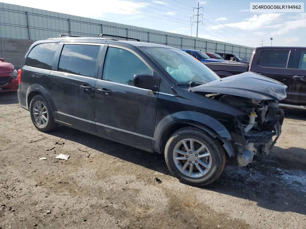 2C4RDGCG6LR194962 2020 Dodge Grand Caravan Sxt