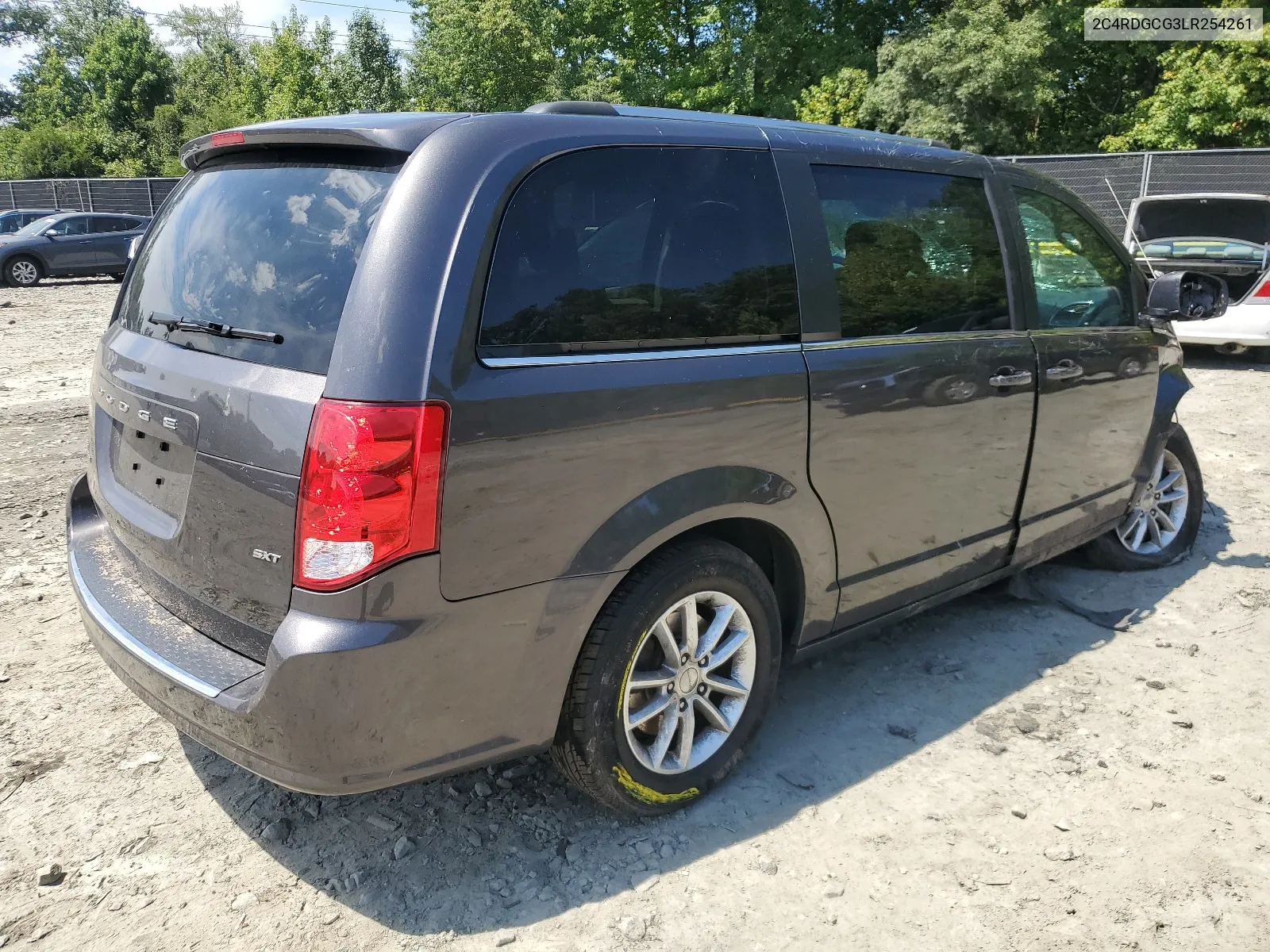 2C4RDGCG3LR254261 2020 Dodge Grand Caravan Sxt