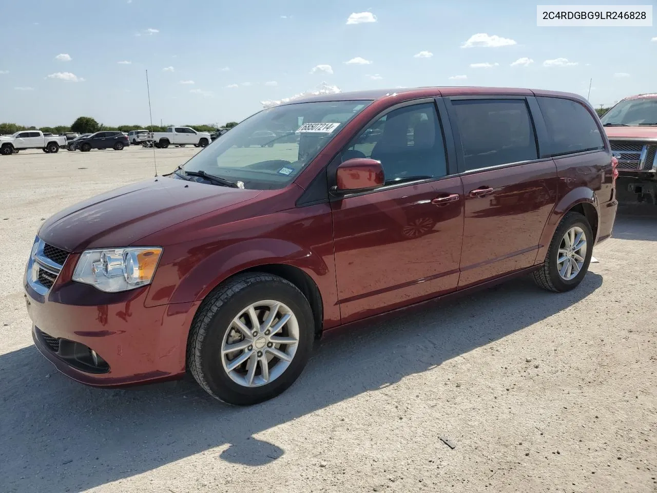 2C4RDGBG9LR246828 2020 Dodge Grand Caravan Se